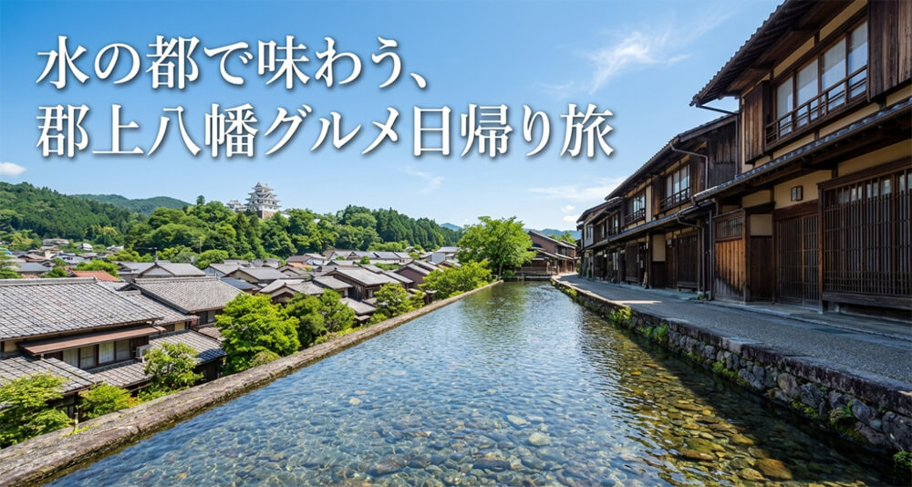 1日でめぐる郡上八幡 完璧モデルコース