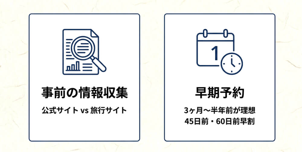 あさやホテルに安く泊まるための最大の秘訣は事前の情報収集と早期予約