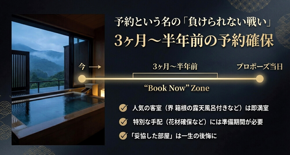 理想を叶えるための予約のタイミング